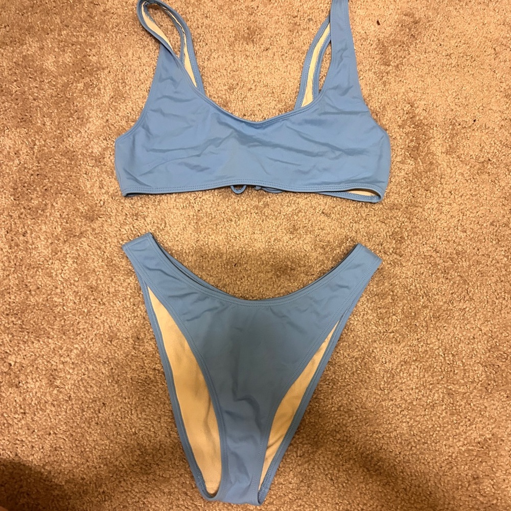 Blue Bikini Set